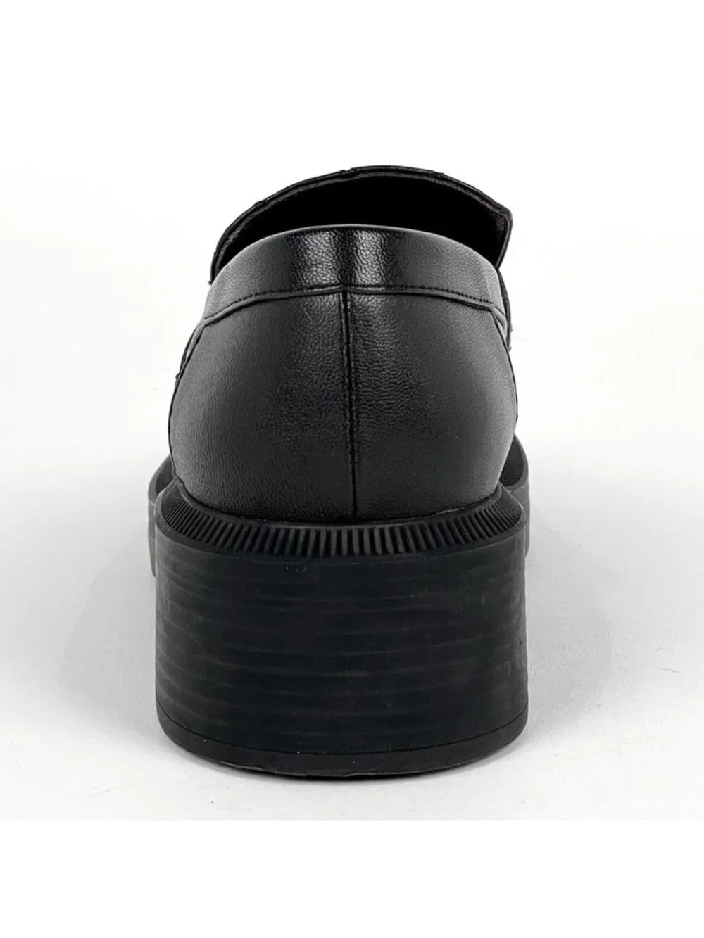 Chanel CC Logo Loafers Shoes Quilted Leather Black